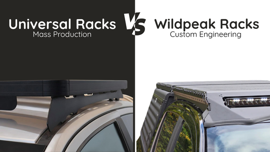 Why a Wildpeak Roofrack Outperforms Universal Systems: Custom Engineering vs. Mass Production