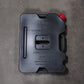 9 liters water can black with lockable mounting bracket