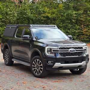 Wild Aero Max roof rack with built-in light bar Ford Ranger 23+